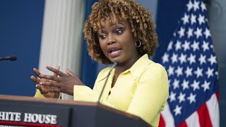 Karine JeanPierre backpedals big time over Joe Biden’s health [upl. by Ellenig643]