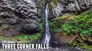 Three Corner Falls  WA [upl. by Trinetta853]