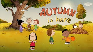 𝗮𝘂𝘁𝘂𝗺𝗻 𝗽𝗹𝗮𝘆𝗹𝗶𝘀𝘁 🍂 Joyful Autumn Jazz Music for Relaxing with Snoopy and Friends 🍁 [upl. by Nageam]