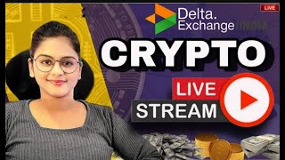 CRYPTO LIVE TRADING  23 AUG  thetradingfemme bitcoin crypto deltacryptolive livetrading [upl. by Norac]