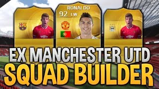 FIFA 15 EXMANCHESTER UNITED PLAYERS SQUAD BUILDER FT Ronlaldo [upl. by Lauri]