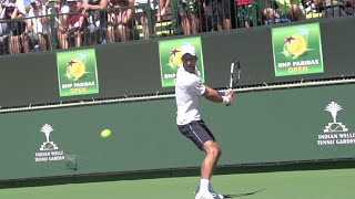 Novak Djokovic Backhand Slow Motion [upl. by Calva265]