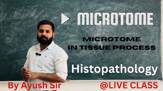 Microtomy l Block Cutting l microtome l Paraffin Section l types of Microtome In Histopathology [upl. by Ivanah]