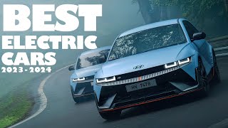 TOP 10 BEST ELECTRIC CARS 2023  2024 [upl. by Doownil]