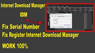 Cara Mengatasi Serial Number IDM [upl. by Latvina]