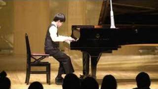 Tommy 7 yr plays Chopin Waltz No7 Op 64 No 2 [upl. by Rissa]