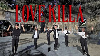 👻KPOP IN PUBLIC  ONE TAKE MONSTA X  Love KillaHalloween Ver Dance Cover By Santé From Taiwan [upl. by Ahsienet]