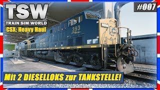 Train Sim World 007  CSX Heavy Haul  Mit 2 DIESELLOKS zur TANKSTELLE PCDeutsch [upl. by Azenav]