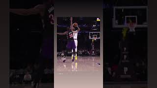 Fakes a 3 Takes a 3 hoodnews dangelorussell lakers basketball [upl. by Ytima]