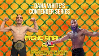 Contender Series Jonathan Micallef vs Mohamed Ado Fight Analysis amp Prediction Week 10 [upl. by Vrablik711]