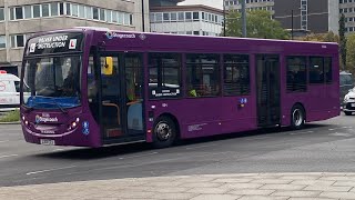 ADL Enviro200 Stagecoach London Training Driver Under Instruction 36566 LX13CZJ [upl. by Tamar]