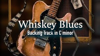 Whiskey Blues Backing Track in C minor  SZBT 1063 [upl. by Siuluj]