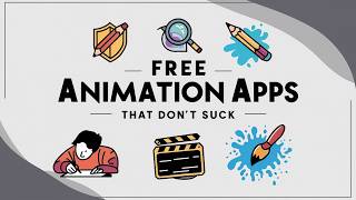 FREE ANIMATION APPS THAT DONT SUCK [upl. by Boeschen982]