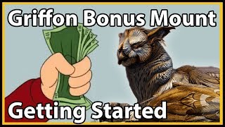 Guild Wars 2  The Griffon Mount and How to get started [upl. by Pontone658]