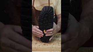 Resoling Danner Military Combat Boots with Vibram Soles Expert Restoration craftsmanship boots [upl. by Nahtnahoj]