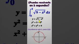 ¿Puedes calcular esta Integral definida rápidamente maths quiz calculus [upl. by Sukey114]