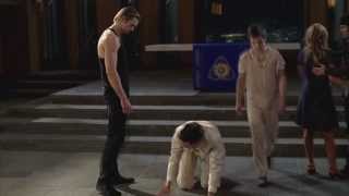 True Blood  Godric spares Steves life 2x08 [upl. by Ikram177]