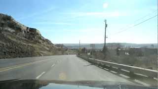 Billings Montana From the Airport through downtown to the South Side [upl. by Anayrb52]