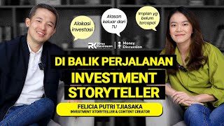 PERJALANAN FELICIA PUTRI TJIASAKA SEBAGAI INVESTMENT STORYTELLER moneydiscussion [upl. by Ange417]