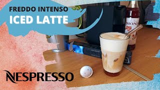 NESPRESSO Freddo Intenso Iced Latte Recipe [upl. by Lleznod180]