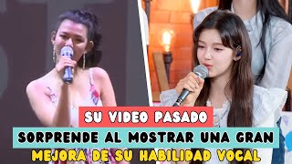 UN VIDEO PASADO DE DANIELLE SORPRENDE AL MOSTRAR UNA GRAN MEJORA DE SU HABILIDAD VOCAL [upl. by Bock9]