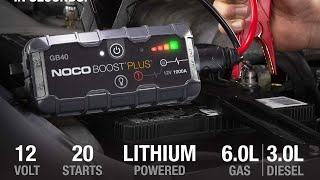 Noco boost plus GB40 review jump start [upl. by Blaseio]