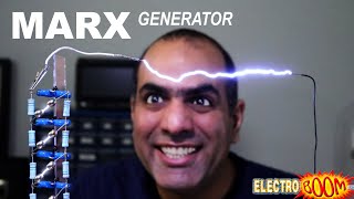 Making 500000 VOLT ARC with Marx Generator [upl. by Novihs538]