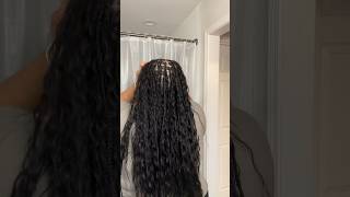 CHEAP Boho Knotless in Atlanta knotlessbraids bohobraids africanbraids atlanta [upl. by Albert]