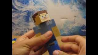 Lego Minecraft Steve Tutorial [upl. by Lawtun]