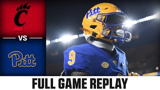 Cincinnati vs Pitt Full Game Replay  2023 ACC Football [upl. by Eveivenej]