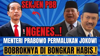 NGENES  JOKOWI DI PERMALUKAN MENTERI PRABOWO BOBROKNYA DI BONGKAR HABIS [upl. by Waring]