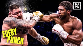 THE DAY ANTHONY JOSHUA GOT HIS REVENGE  Anthony Joshua vs Andy Ruiz Jr 2  Every Punch [upl. by Atniuq]