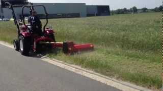 Knegt verstek klepelmaaier Knegt flail mower [upl. by Sila]