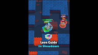 Leon Guide In Showdown Max Tier Showdown BrawlStars Guide [upl. by Ciri]