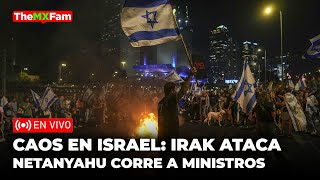 CAOS EN ISRAEL IRAK ATACA BURLA SUS DEFENSAS Y NETANYAHU CORRE A SU MINISTRO DE DEFENSA  TheMXFam [upl. by Raymond399]