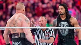 Every Roman Reigns vs Brock Lesnar match ever WWE Playlist [upl. by Draillih]