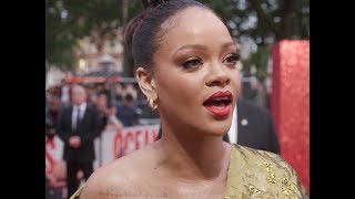 Oceans 8 Premiere UK 2018 Rihanna [upl. by Prud751]