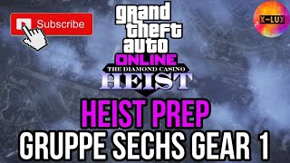 How to unlock the gruppe sechs gear  GTA ONLINE diamond Casino Heist The Big Con approach [upl. by Burroughs]