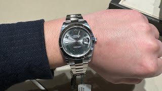 Rolex Datejust 41 ￼ Wimbledon dial ￼ [upl. by Shannon924]