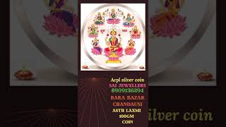 Ashta laxmi ji shop now this Dhanteras Sai Jewellers Bara bazar Chandausi ✨️ [upl. by Alessig]