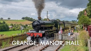 6880 Betton Grange Steals the Show West Somerset Railway Grange Manor Hall Weekend Gala  2024 [upl. by Antonella127]