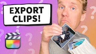 How to Export a Clip from Final Cut Pro [upl. by Marna114]