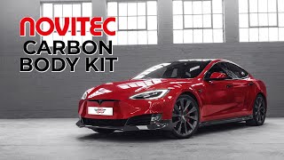 NOVITEC Carbon Body Kit Tesla Model S  Richter Automotive [upl. by Lleret851]