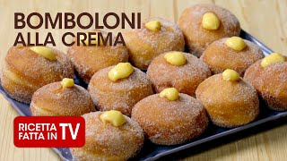 Come preparare i deliziosi BOMBOLONI ALLA CREMA di Benedetta Rossi  Fatto in Casa per Voi [upl. by Christel]