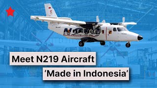 N219 Nurtanio is an Indonesianbuilt aircraft  Specification Range amp Seats [upl. by Eelana104]