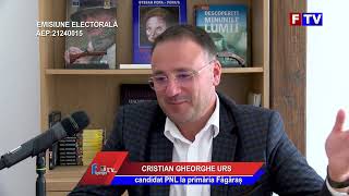 Cristian Gheorghe Urs  candidat PNL la primăria Făgăraș [upl. by Aicenev293]