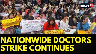 Kolkata Doctor Case  Doctors Protests Continue All Across The Country  RG Kar Hospital News Today [upl. by Lona]