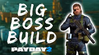 Big Boss Metal Gear Solid Build  Payday 2 [upl. by Kcirdez]