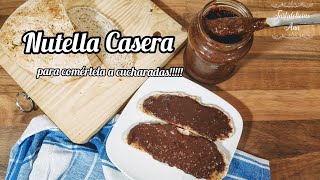 NUTELLA CASERA Superfácil paso a paso se hace Rapidísimo [upl. by Lunt]