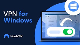 How to setup a VPN for Windows 10 and 11  NordVPN Tutorial [upl. by Sula]